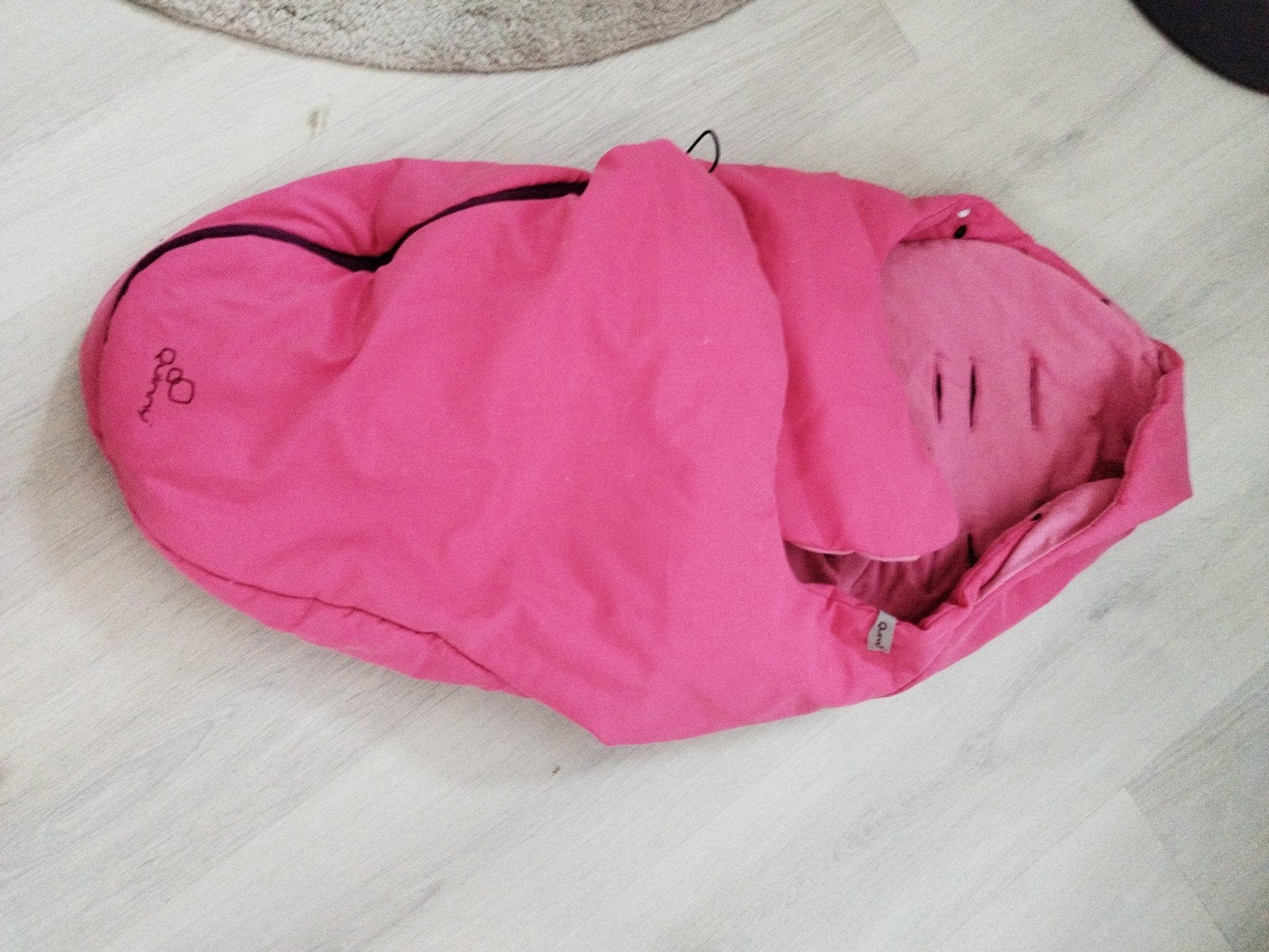 Quinny Zapp Voetenzak - Roze, Ophalen of Verzenden, Zo goed als nieuw, Quinny