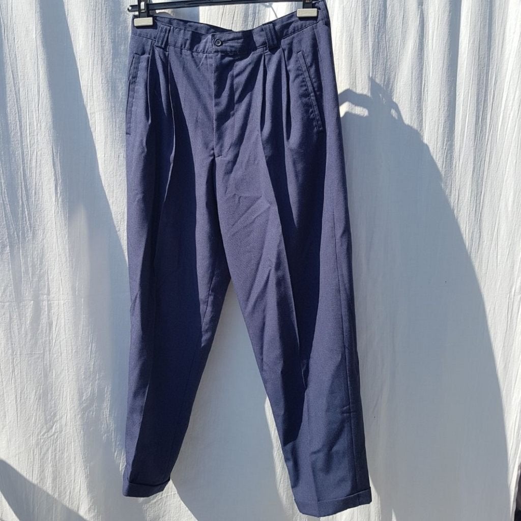 Nette blauwe heren pantalon. Mt 50. Merk Carter & Davis, Kleding | Heren, ., Ophalen of Verzenden, Zo goed als nieuw, .