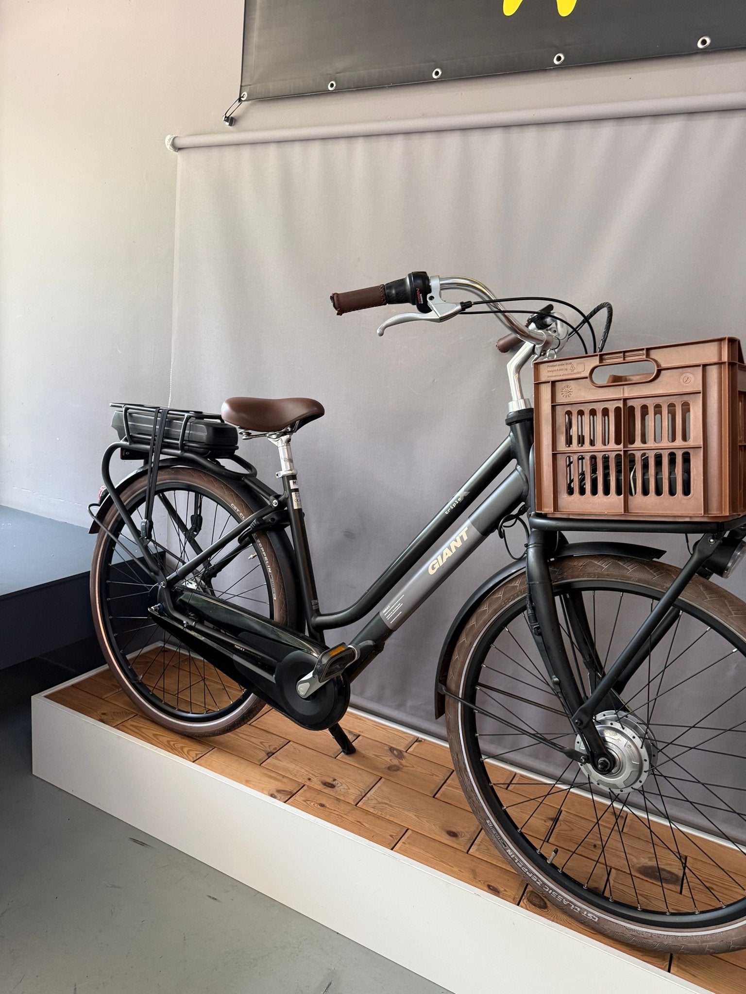 Elektrische Transporter fiets GIANT triple X, -, -, Zo goed als nieuw, 51 tot 55 cm