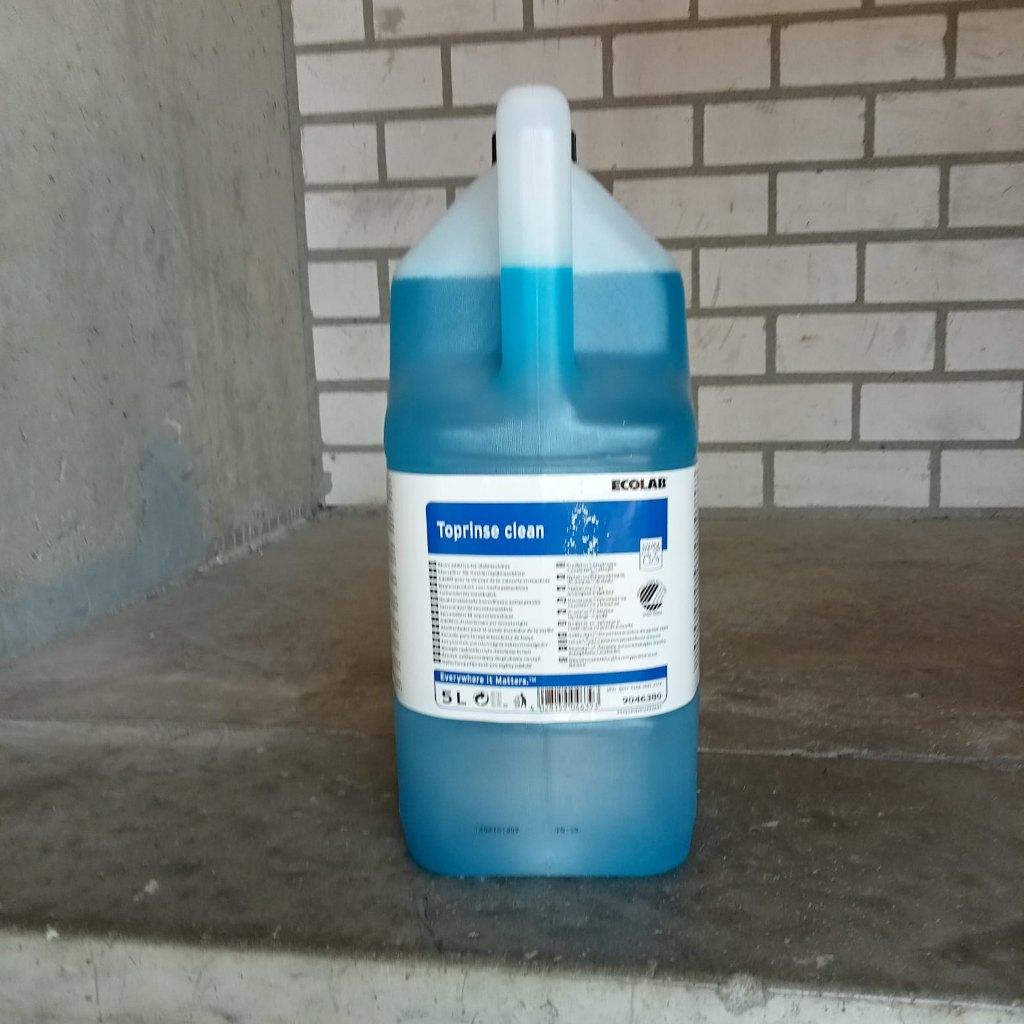 Ecolab top rinse clear 5 liter, Huis en Inrichting, Ophalen, Schoonmaakmiddel