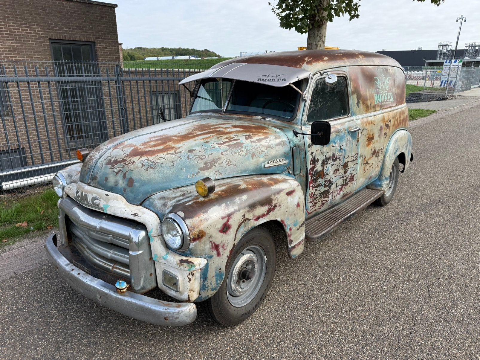 1948 GMC 3100 Panel Van Patina Ratrod 383 V8 Hotrod, Stof, Handgeschakeld, SUV of Terreinwagen, LPG