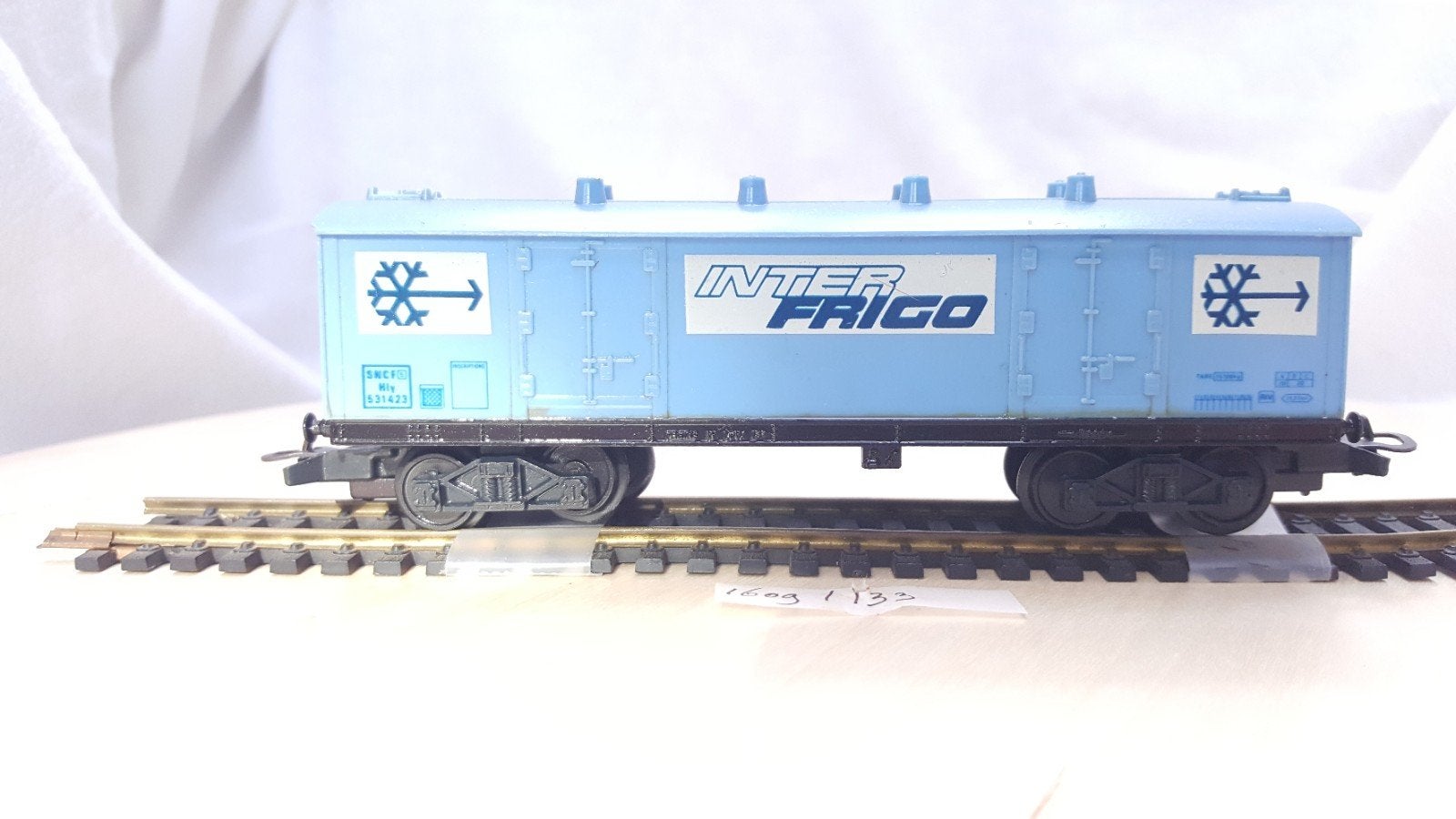 JOUEF H0 6563 SNCF Interfrigo vries / koelwagen 1976, Gebruikt, Gelijkstroom, Jouef, Wagon
