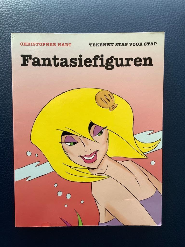 Tekenen stap voor stap - Christopher Hart - Fantasiefiguren, Hobby en Vrije tijd, Ophalen of Verzenden, Gebruikt, Boek of Gids