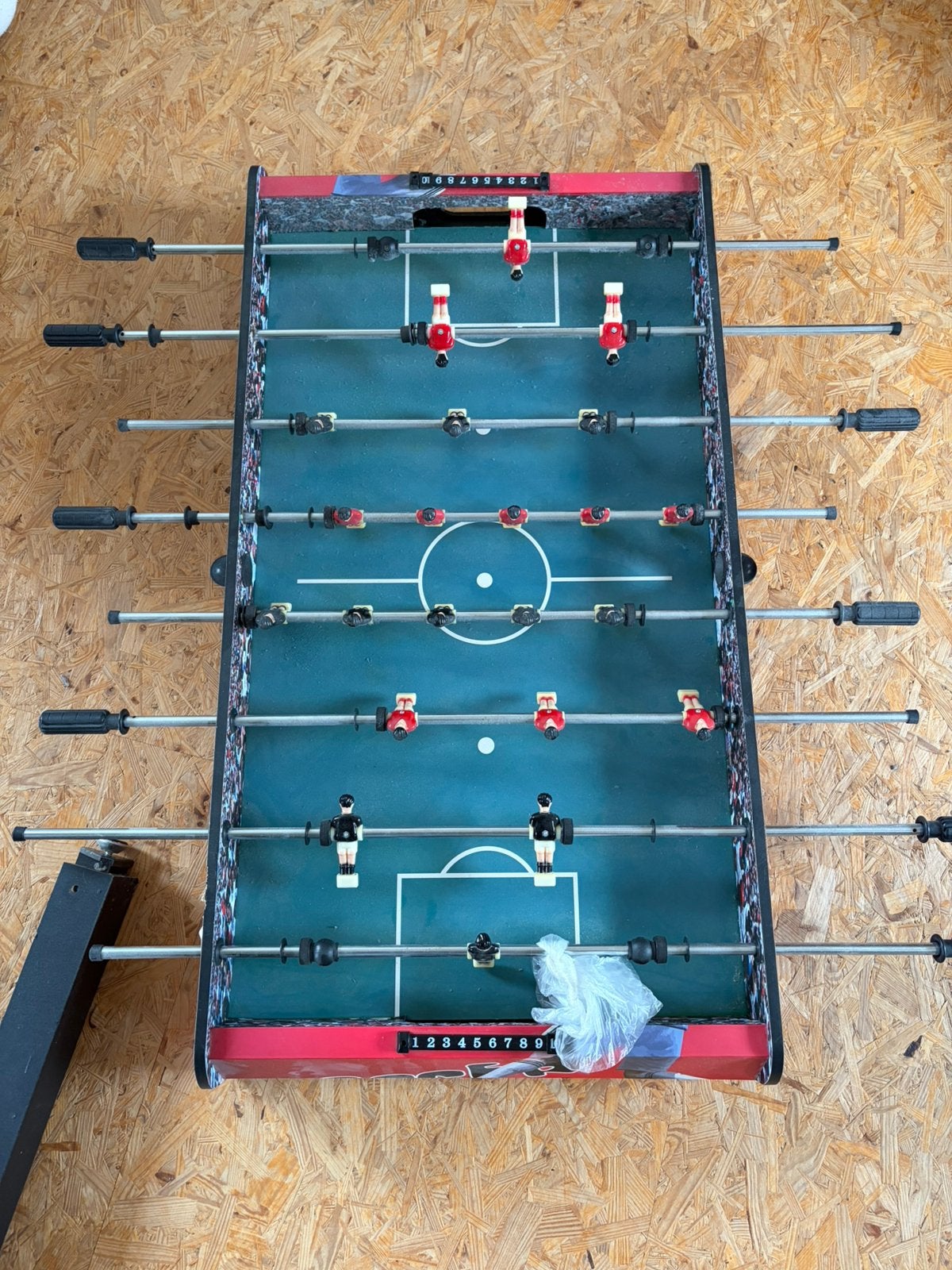 Voetbaltafel, Ophalen, Zo goed als nieuw