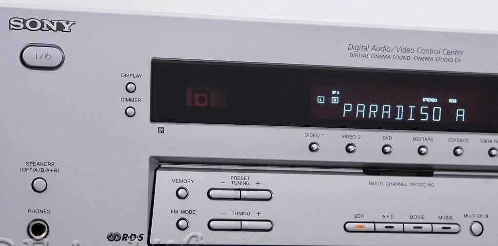 5 x 100Watt SONY Digital multichannel 96 KHz/24 Bit DAC, Ophalen, Zo goed als nieuw, 120 watt of meer, Sony