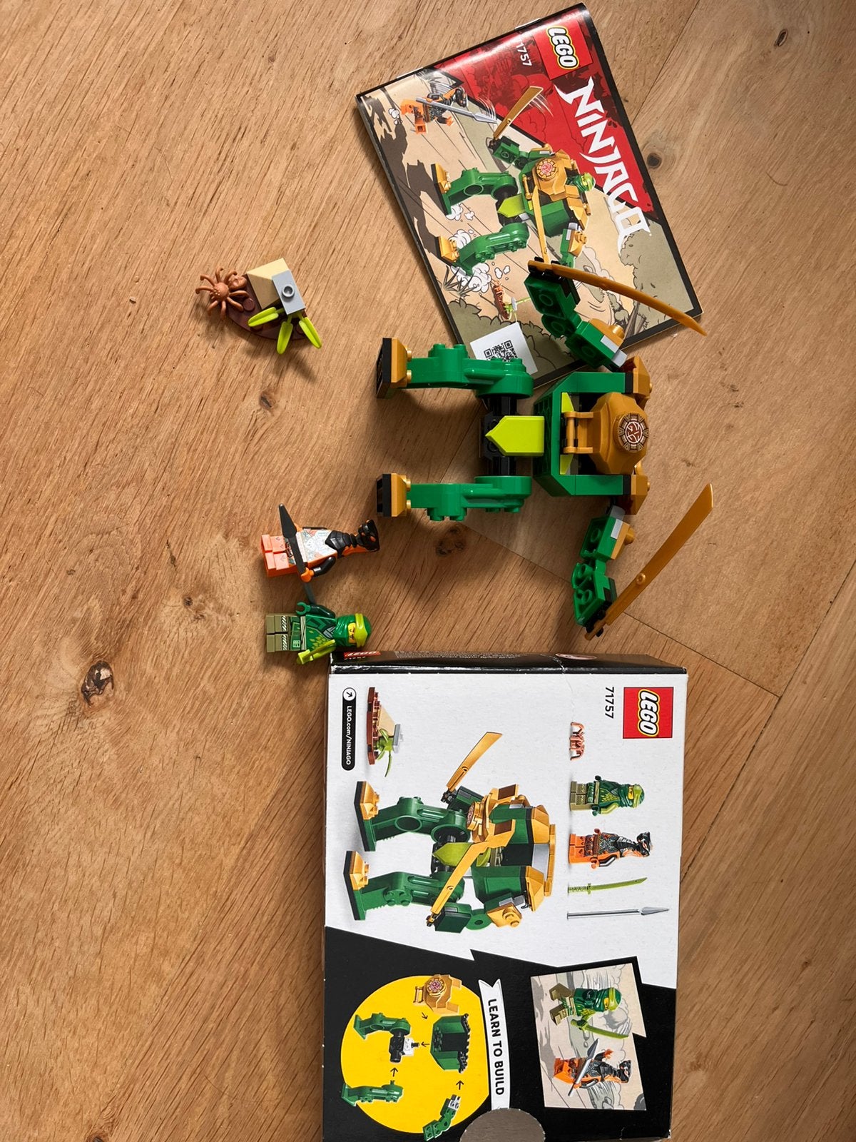 Lego Ninjago Lloyd’s Ninja Mech 71757, Lego, Ophalen of Verzenden, Zo goed als nieuw, Inclusief accessoires