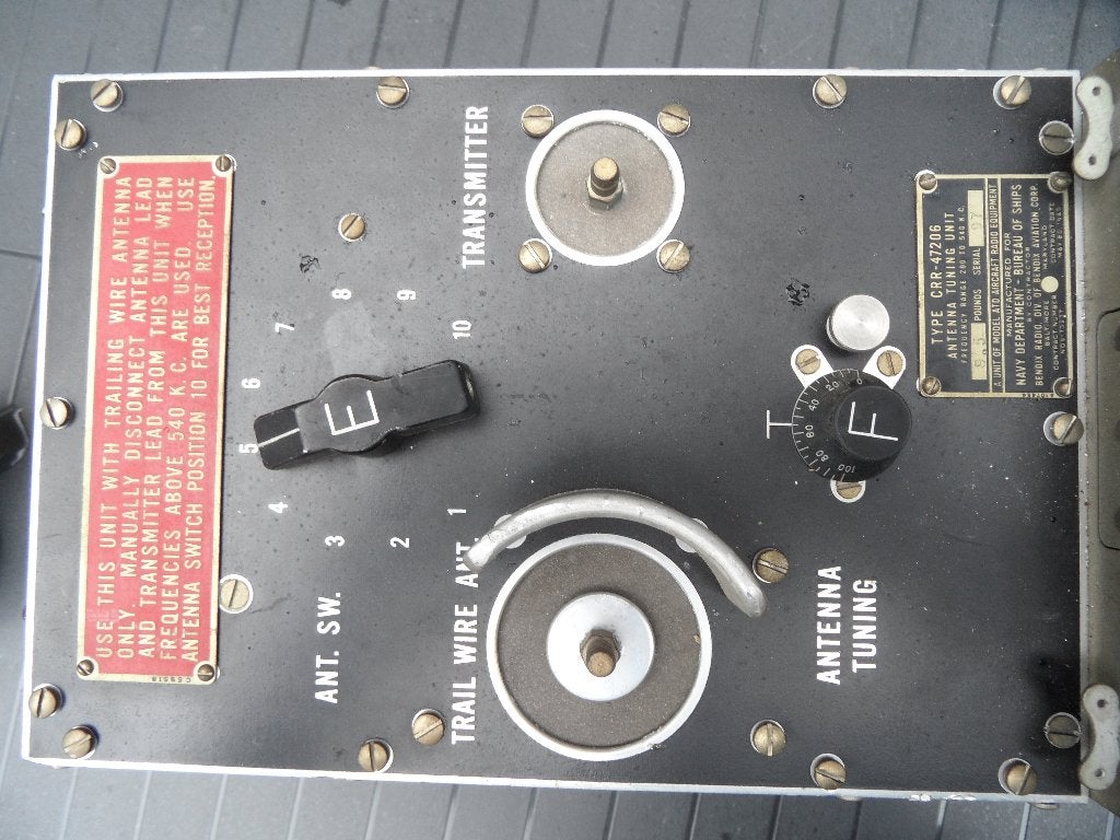 Antenne Tuner ATD Zender 200-540 KC + Insteekmodule, Verzamelen, Ophalen of Verzenden, Overige soorten, Amerika