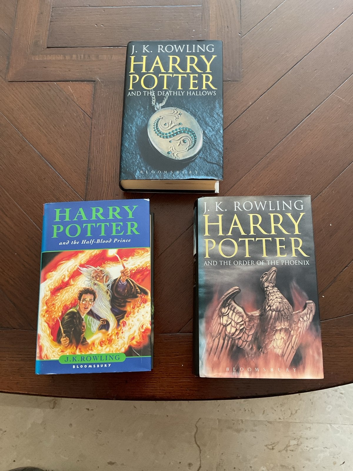 Harry Potter boeken - Engelstalig (3 delen), Ophalen of Verzenden, Gelezen, J.K. Rowling, Fictie