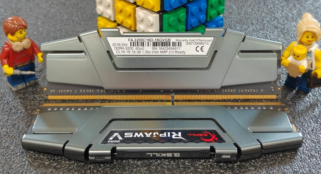 G.Skill Ripjaws V F4-3200C16D-16GVGB 16GB DDR4 Geheugen, DDR4, Ophalen of Verzenden, Zo goed als nieuw, Desktop