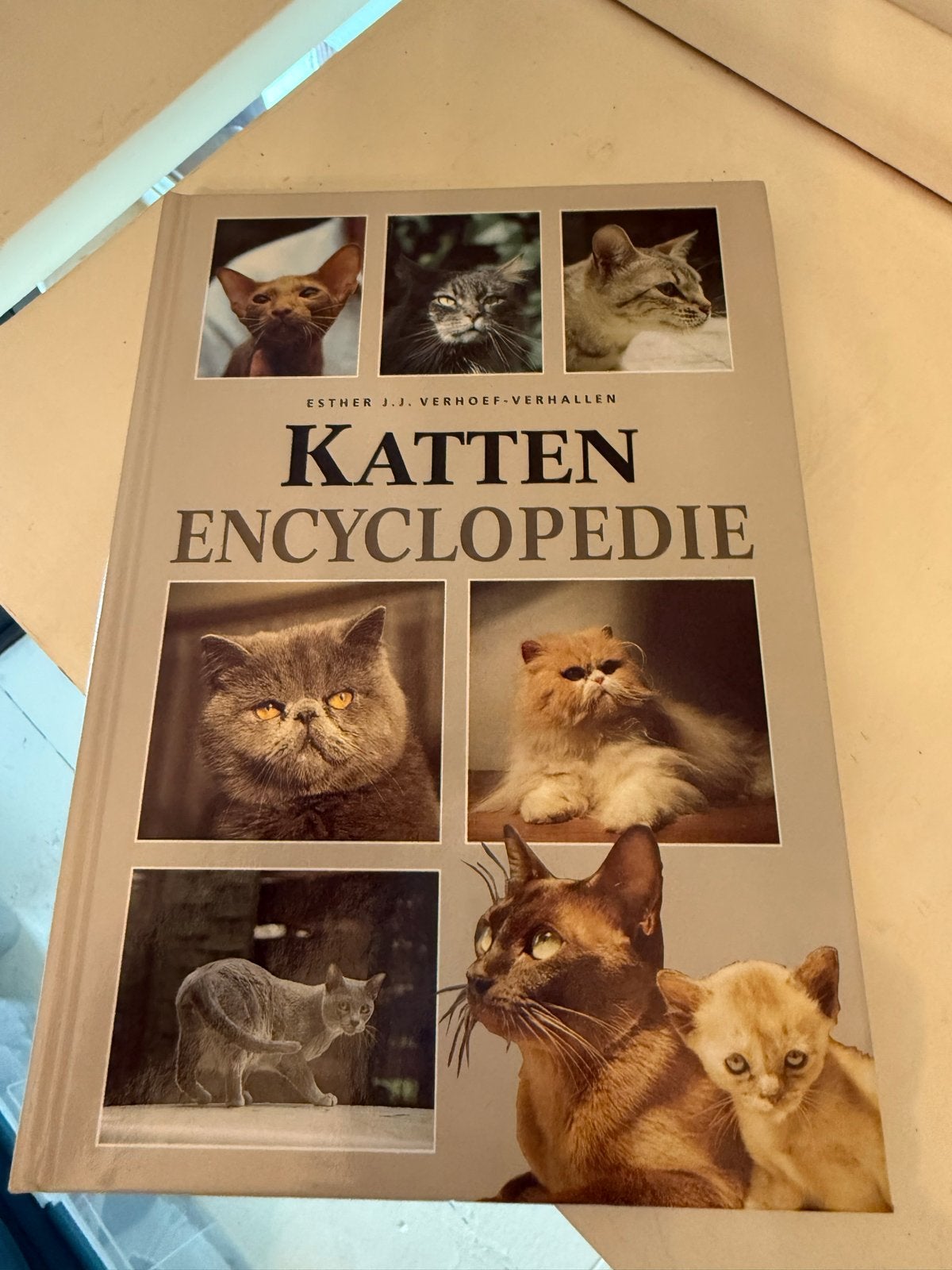 Katten Encyclopedie - Esther J.J. Verhoef-Verhallen, Ophalen of Verzenden, Zo goed als nieuw, Dieren, Los deel