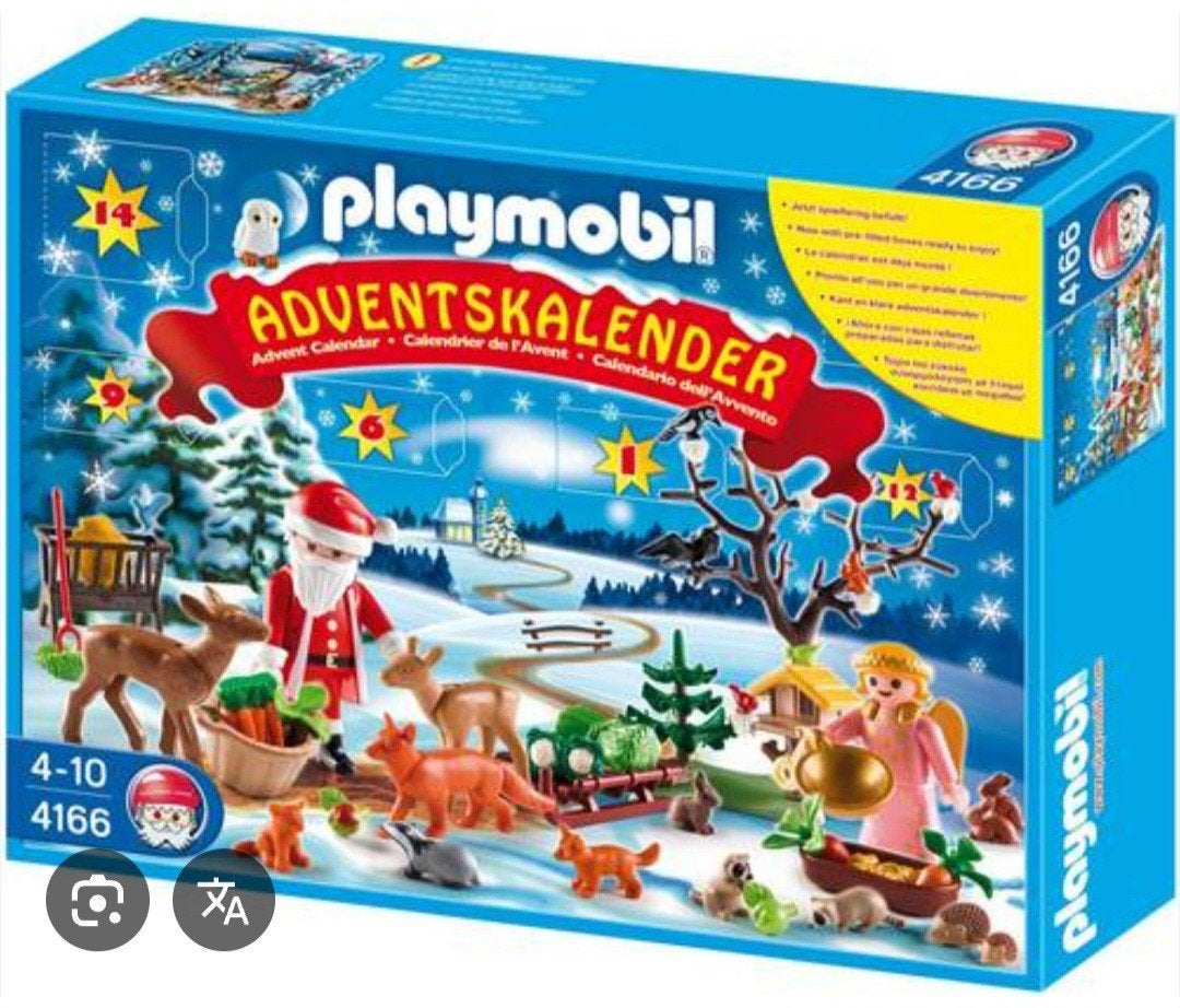 Playmobil Adventskalender 4166 Winterbos Dieren, Ophalen of Verzenden, Zo goed als nieuw, Jongen of Meisje