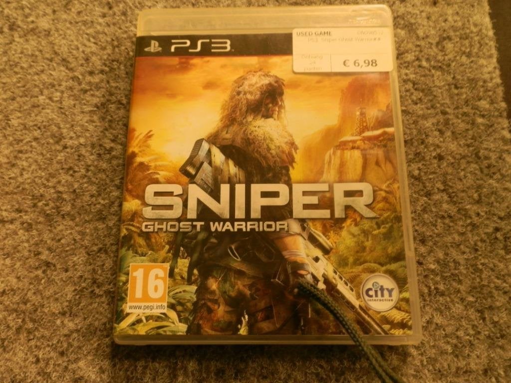 Ps3 spel Sniper ghost warrior, Avontuur en Actie, Online, Gebruikt, Vanaf 18 jaar