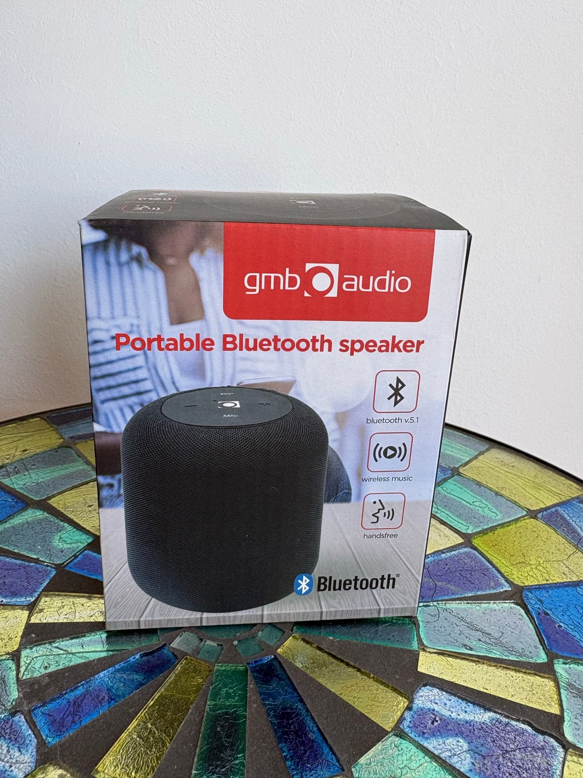 GMB Audio Draagbare Bluetooth Speaker - Nieuw in Doos, Audio, Tv en Foto, Luidsprekers, Overige merken, Verzenden, Nieuw, Draagbare speaker