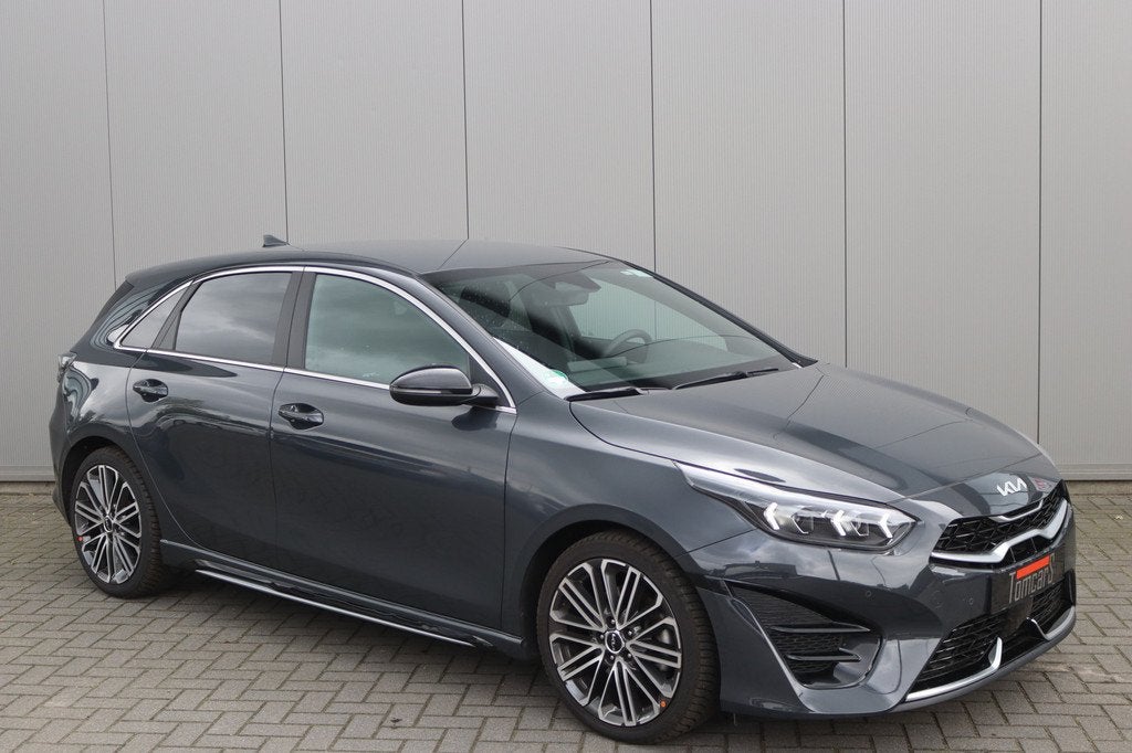 Kia Ceed 1.5 T-GDi 140PK Automaat GT-Line 12-2025!/Navigatie, Auto's, 12 maanden, 4 cilinders, Leder en Stof, Bedrijf