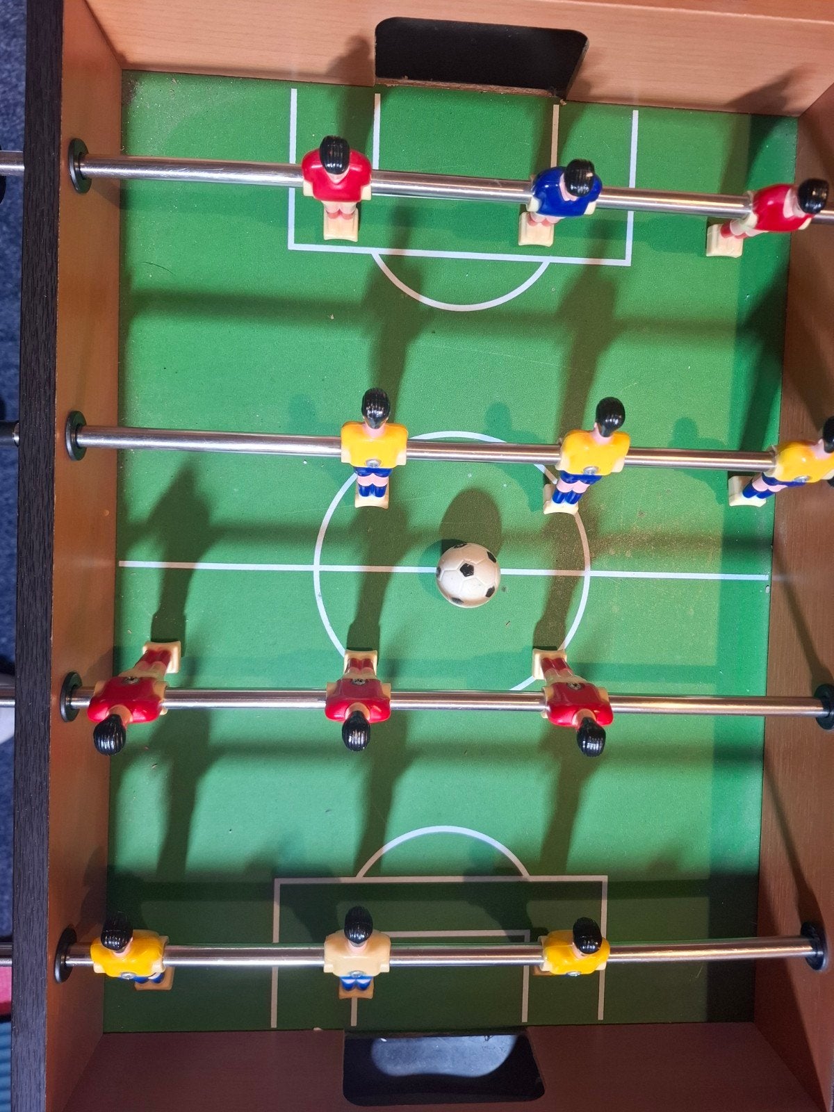 tafelvoetbal, Ophalen, Zo goed als nieuw