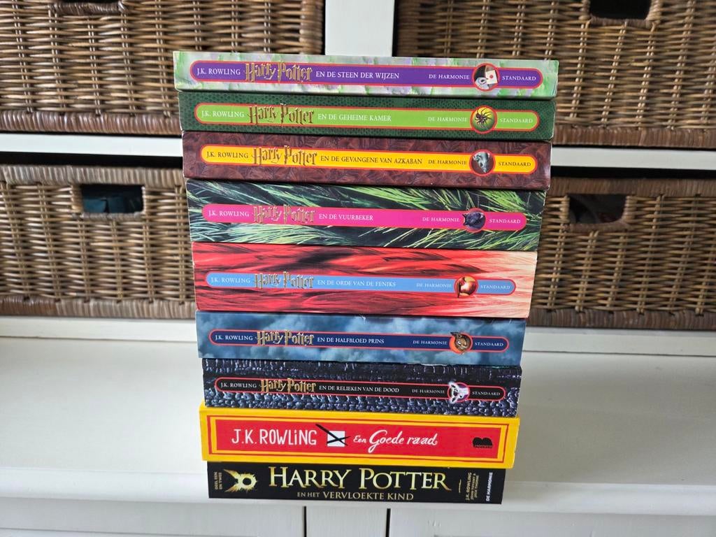 J.K Rowling - Harry potter (9 stuks)sc, Ophalen of Verzenden, Gelezen