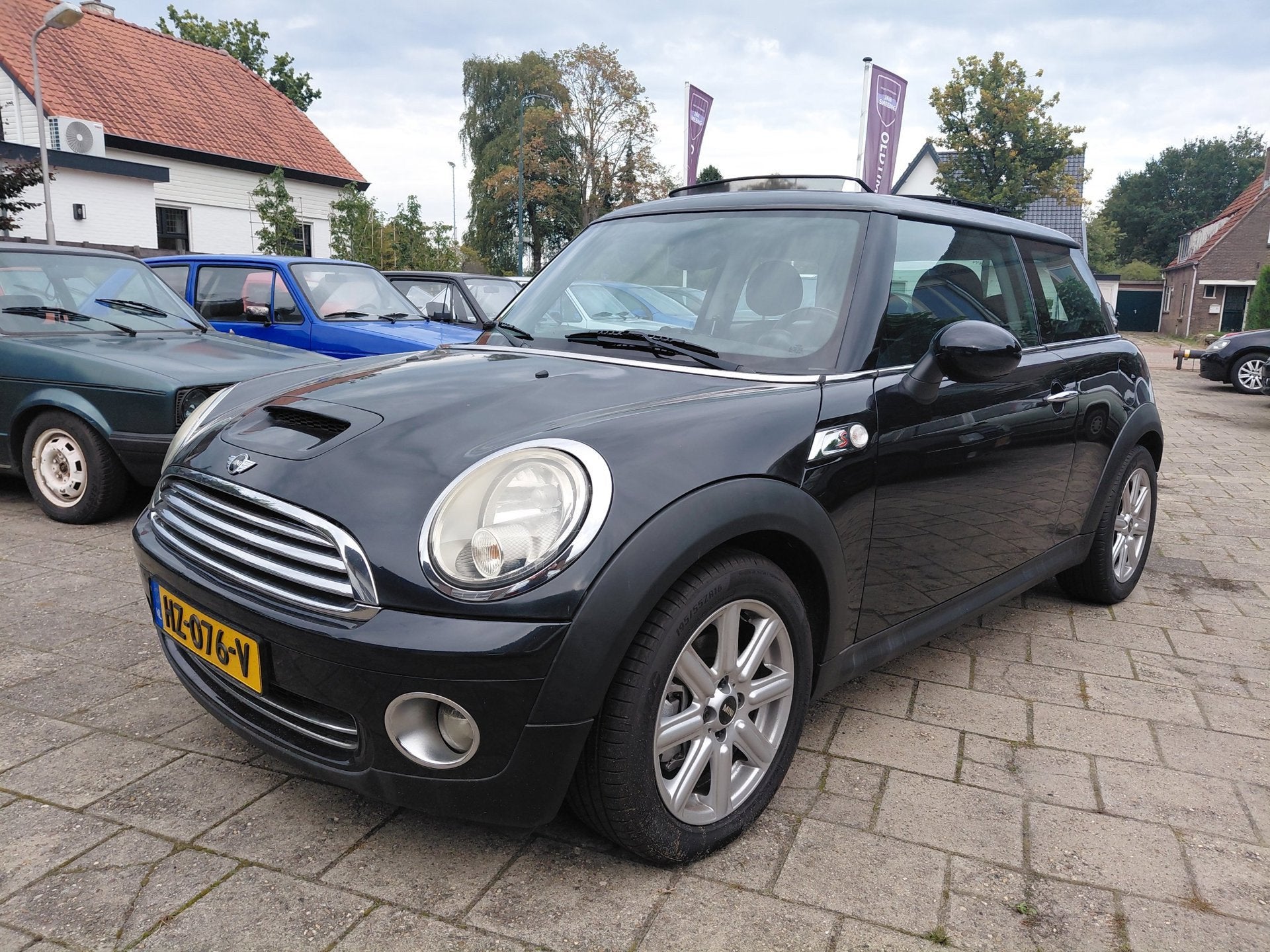 Mini 3-Deurs 1.4 One, Voorwielaandrijving, Stof, Gebruikt, Zwart