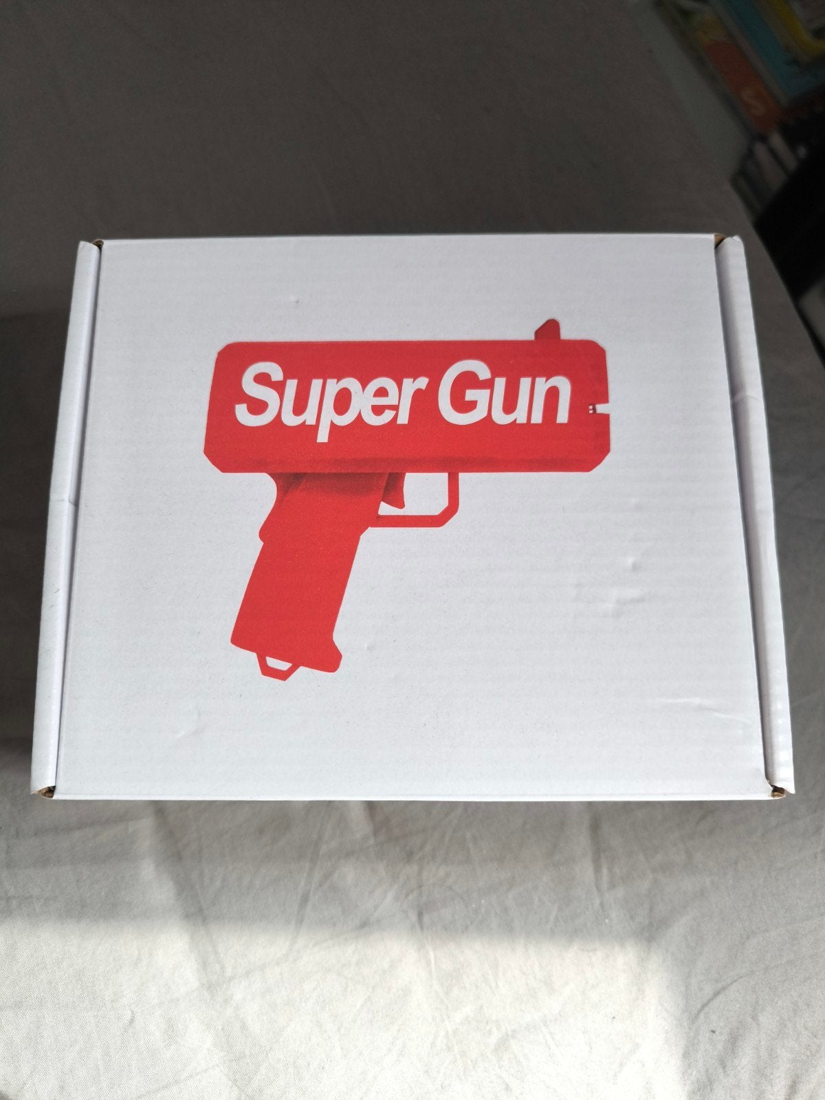 Money Pistool Super Gun met briefjes geld, Kinderen en Baby's, Speelgoed | Overig, Ophalen of Verzenden, Nieuw, Jongen of Meisje