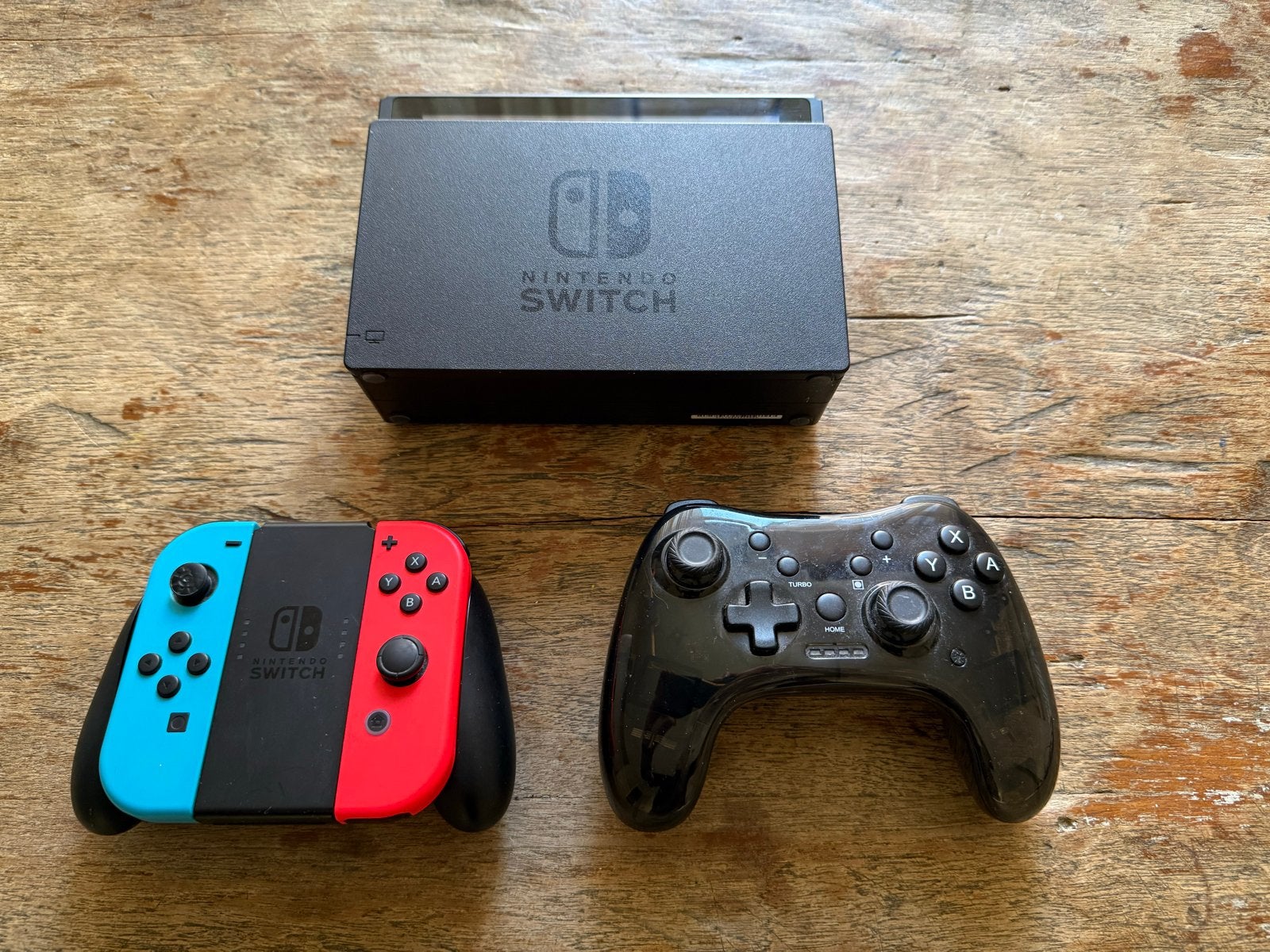 Nintendo Switch Original V2 met 2 controllers, Spelcomputers en Games, Spelcomputers | Nintendo Switch, Ophalen of Verzenden, Gebruikt