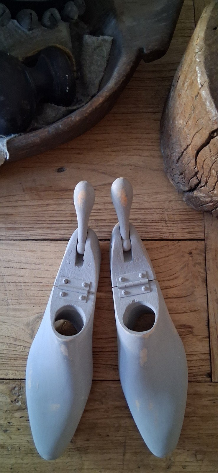 Houten schoenmal, Ophalen, Gebruikt, Hout, Brocante