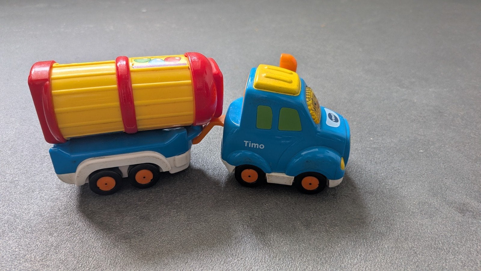 VTech Timo de Tankwagen met aanhanger, Ophalen, Gebruikt