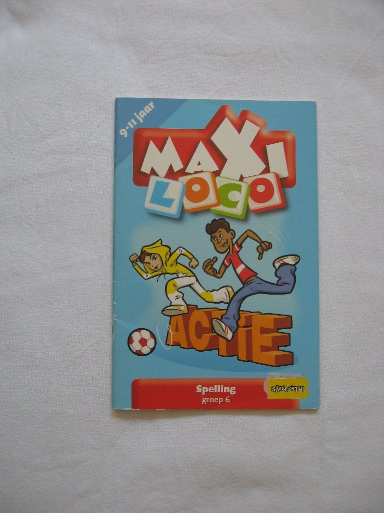 Maxi Loco boekje Spelling groep 6 (9-11 jaar), Ophalen of Verzenden, Zo goed als nieuw, Taal en Lezen