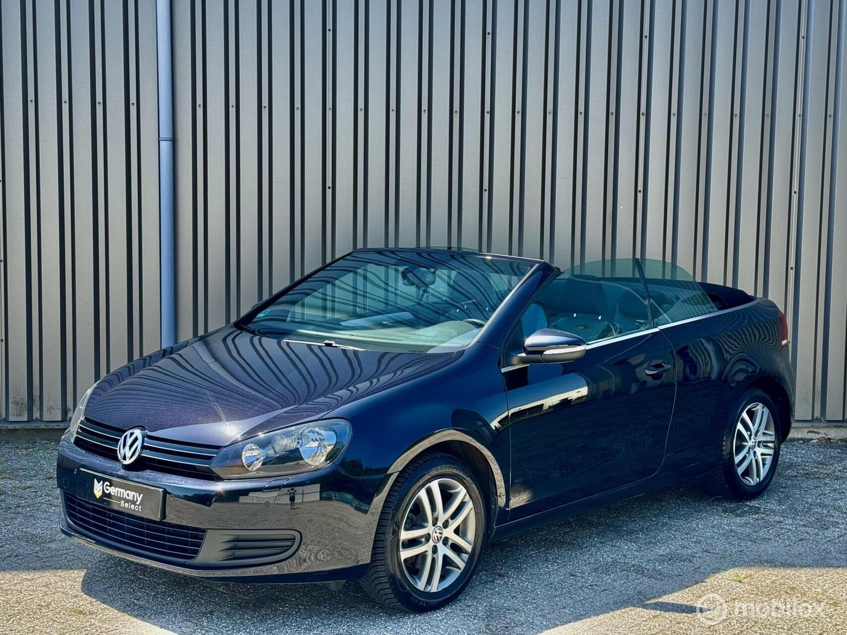 Volkswagen Golf 6 1.2 TSI Cabrio | Led | Navi | Airco, Voorwielaandrijving, Euro 5, Stof, Zwart