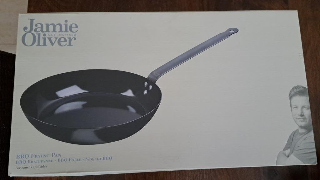 Nieuwe pan BBQ Frying 24 cm van Jamie Oliver, nieuw in doos, Overige typen, Nieuw, Ophalen of Verzenden, Zwart