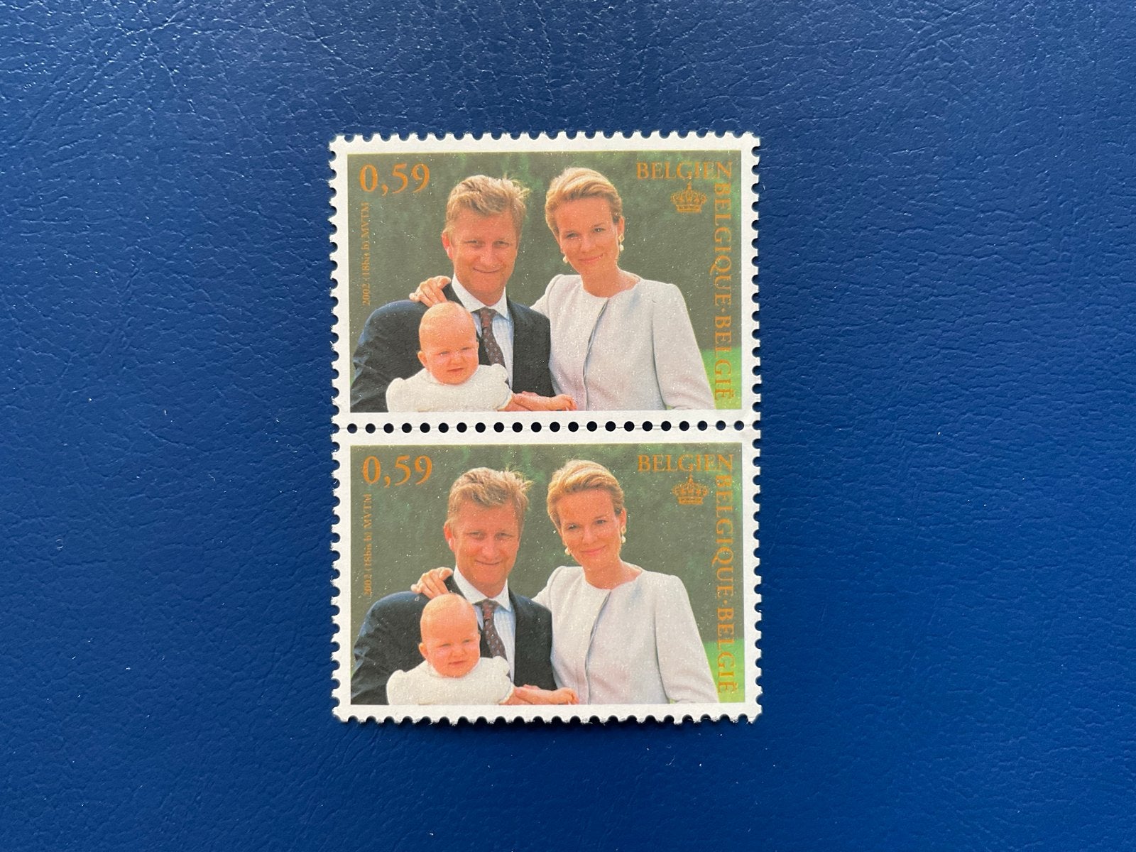 Belgische postzegel 2002 - Prinses Elisabeth 1 jaar, Koninklijk huis, Frankeerzegel, Ophalen of Verzenden, Zonder stempel