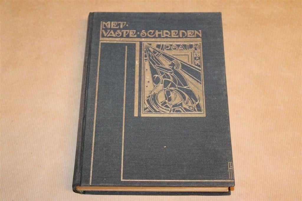 Met vaste schreden - Art Deco omslag Pieter Hofman, Ophalen of Verzenden, Zo goed als nieuw
