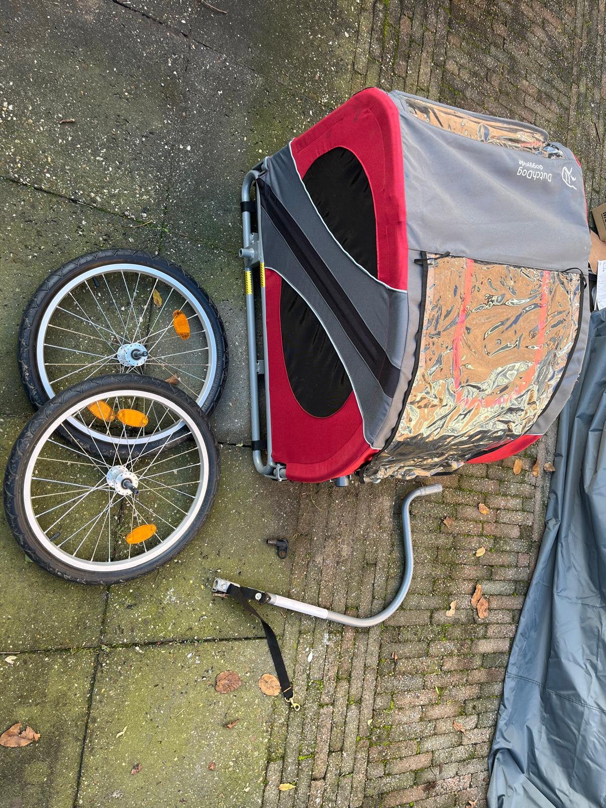Hondenfietskar DoggyRide Original, Ophalen, Gebruikt, Opvouwbaar, Hondenkar