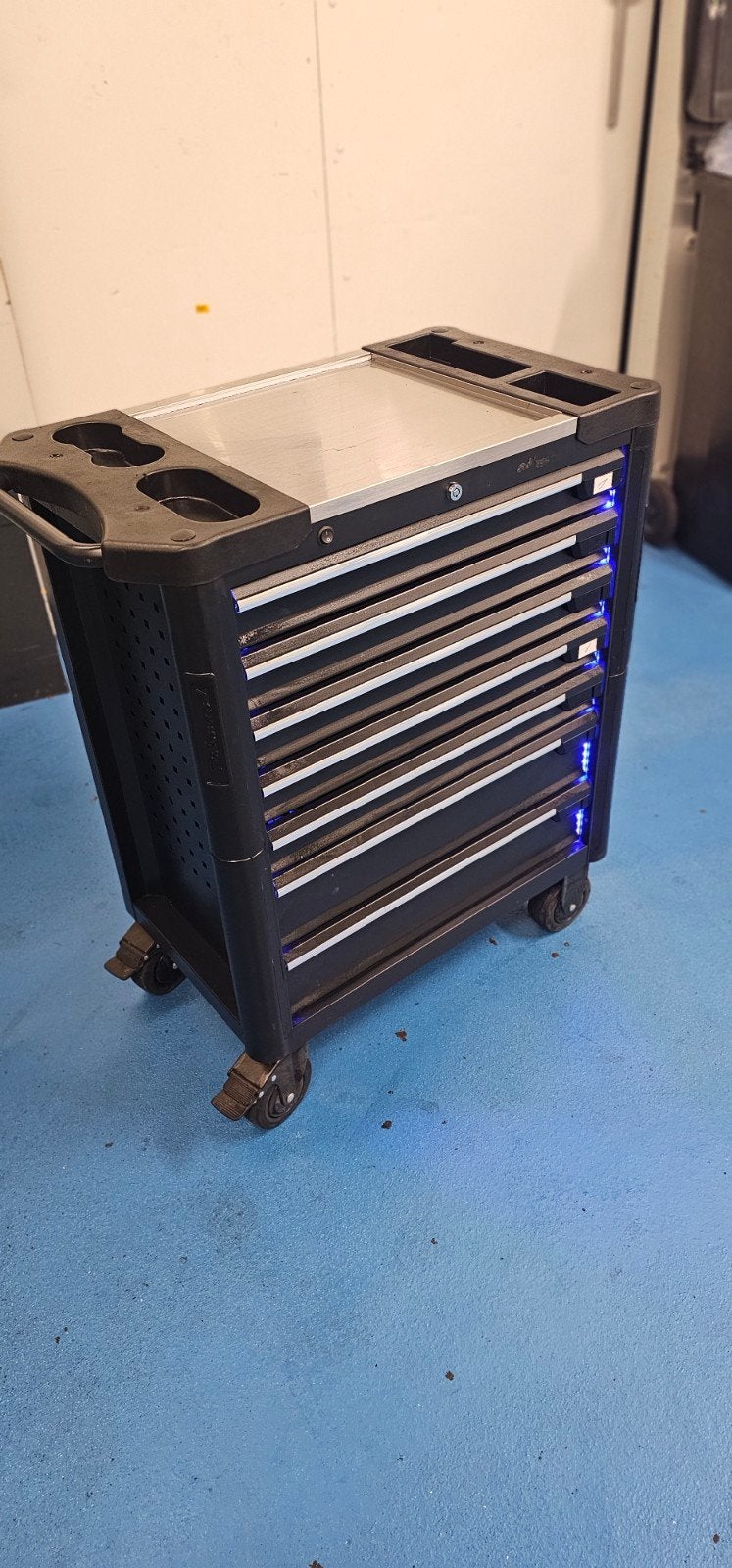 Gereedschapswagen "tech-line" 80 cm + 273-delige set, Ophalen