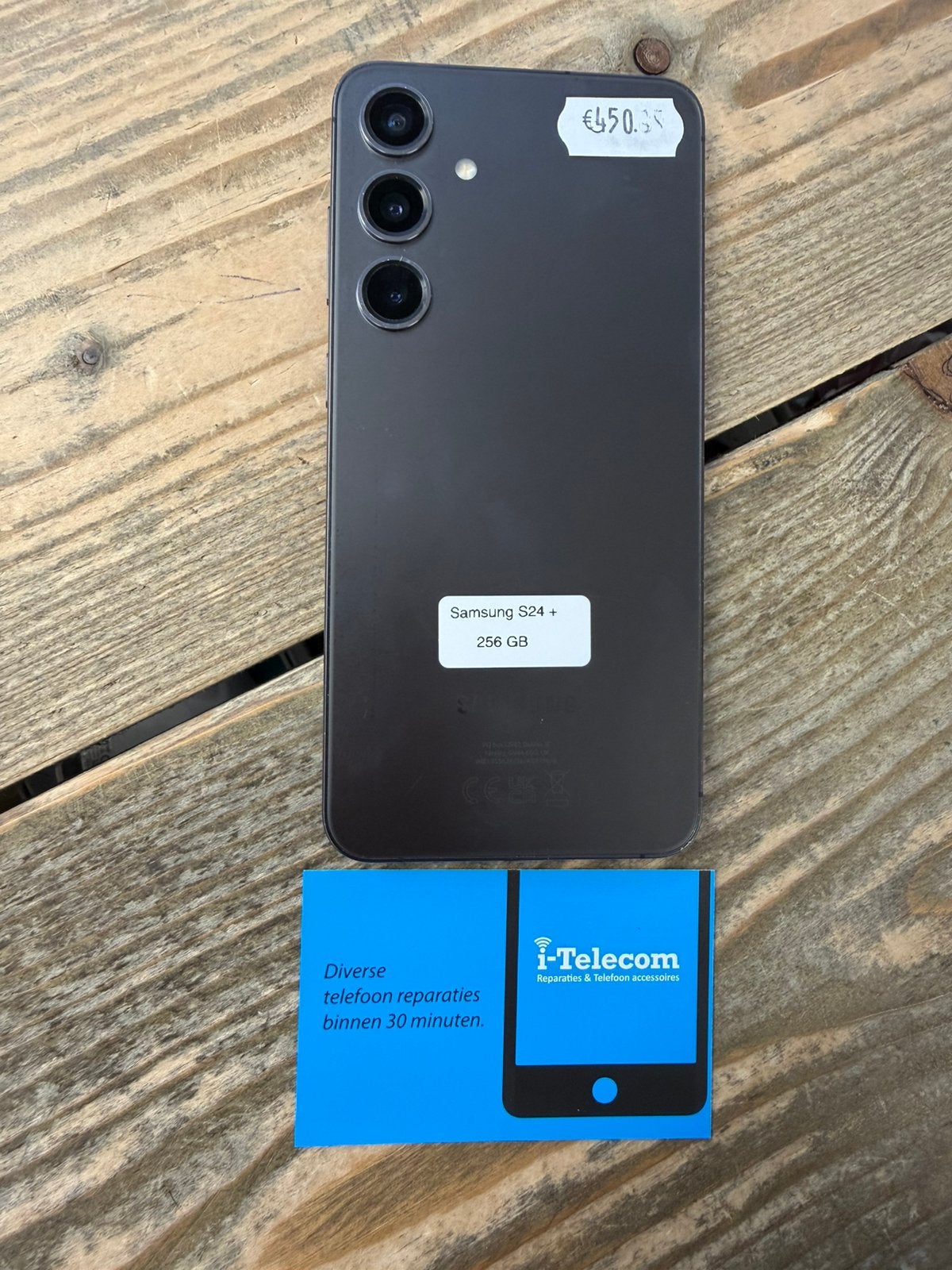Samsung galaxy S24 plus black 256 GB met garantie, Ophalen of Verzenden, Zo goed als nieuw, Overige typen