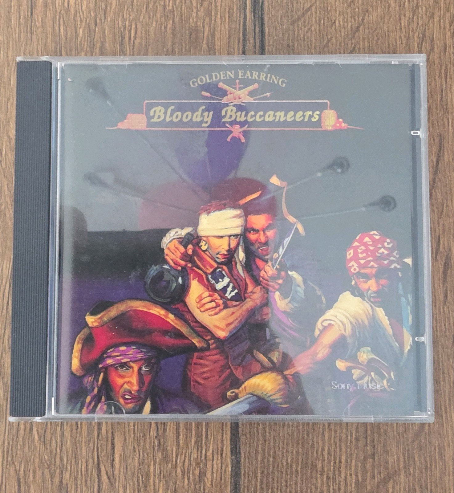 Golden Earring - Bloody Buccaneers CD, Cd's en Dvd's, Rock, Inclusief doosje, Ophalen of Verzenden, Zo goed als nieuw