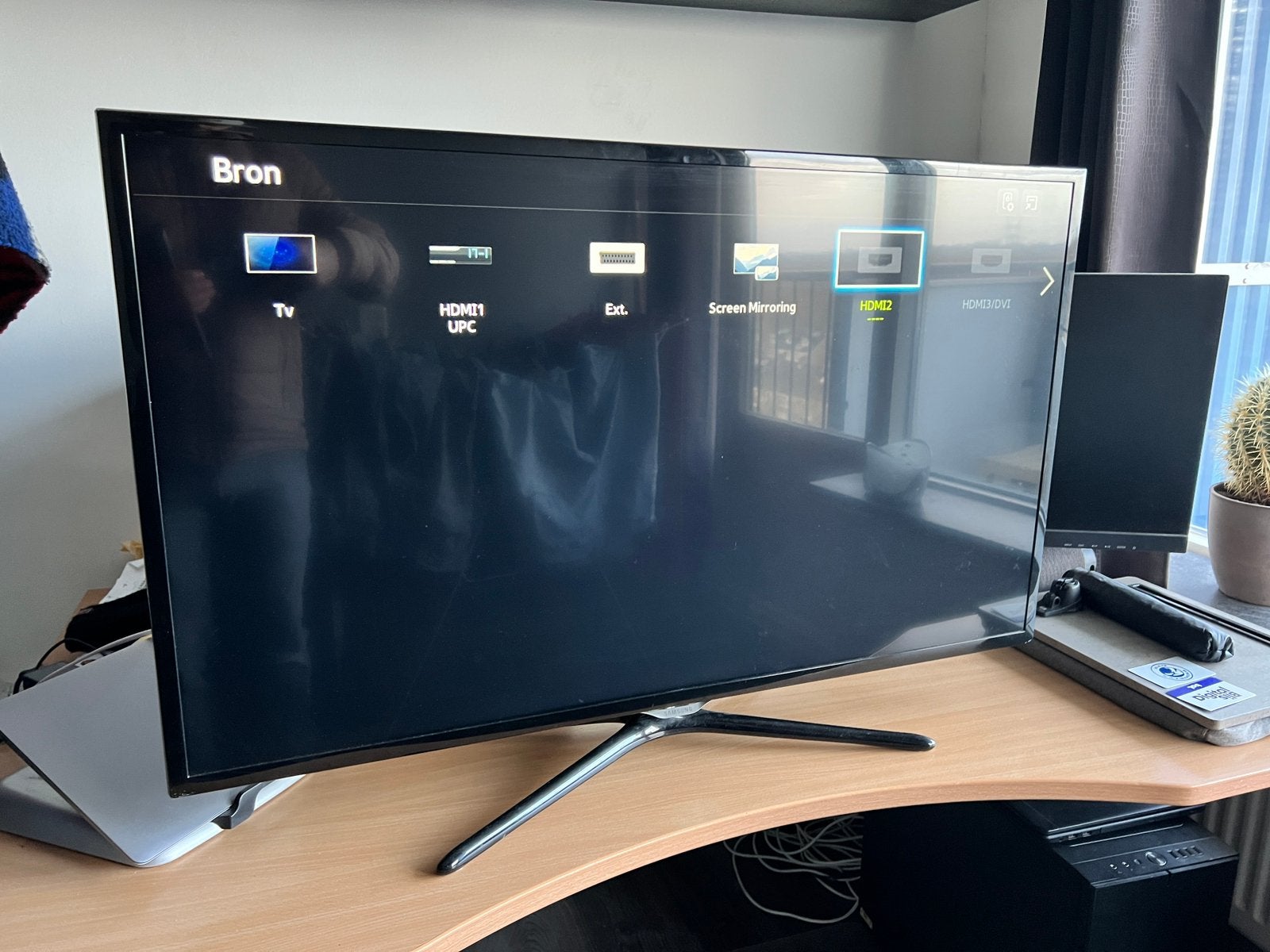 Samsung LED tv | 42 inch | UE42F5500AW | LEES ADVERTENTIE, Audio, Tv en Foto, Televisies, Ophalen, LED, 50 Hz, Zo goed als nieuw