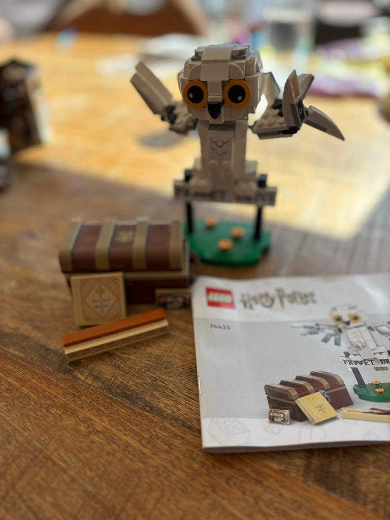 Harry Potter lego Hedwig bij ligusterlaan 4, Ophalen of Verzenden, Zo goed als nieuw