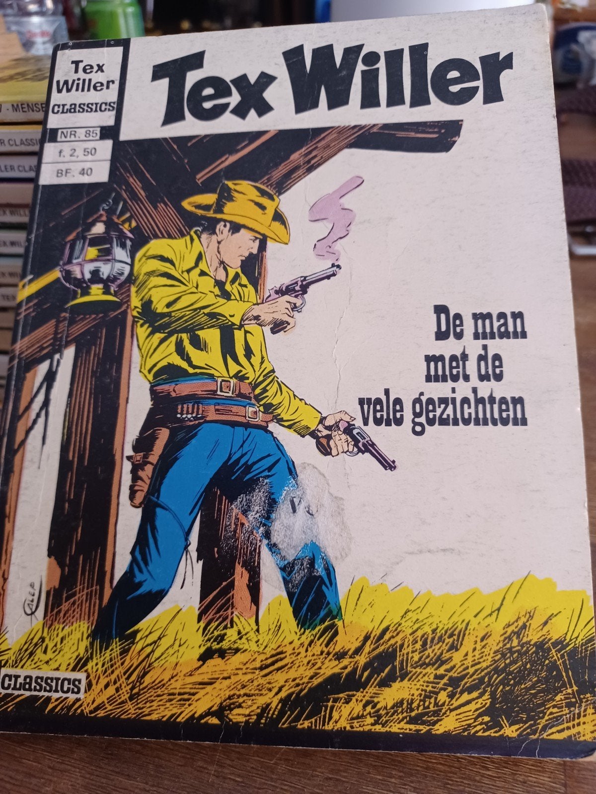 partij Tex Willers op 1 na allemaal 1e druk 1972 en verder, Meerdere comics, Ophalen, Gelezen, Europa