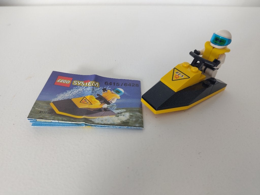 Lego - Set 6415-1 - Jet-Ski, Compleet, Gebruikt, Overige thema's, Lego
