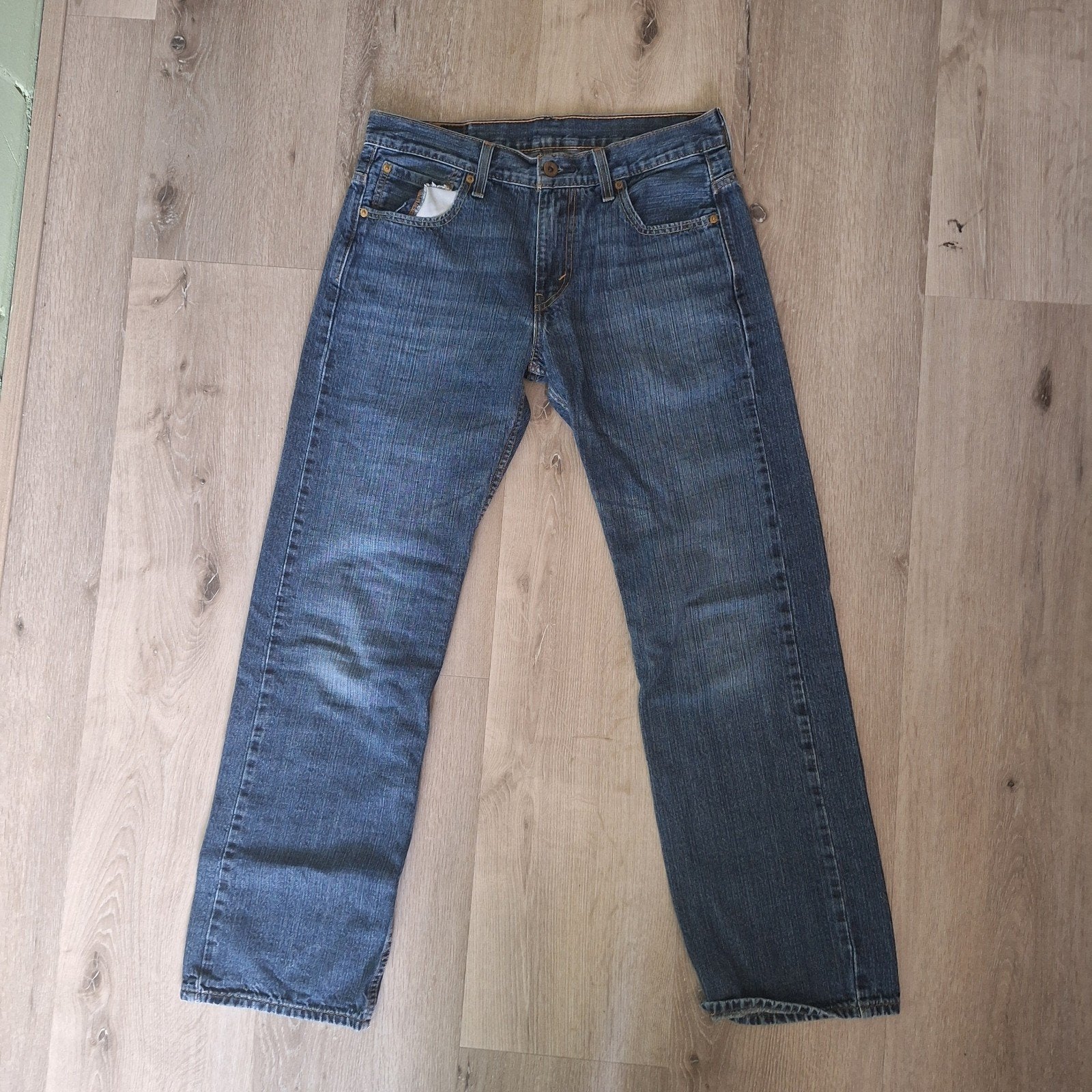 Levis broek, Blauw, Nieuw, W32 (confectie 46) of kleiner, Ophalen of Verzenden