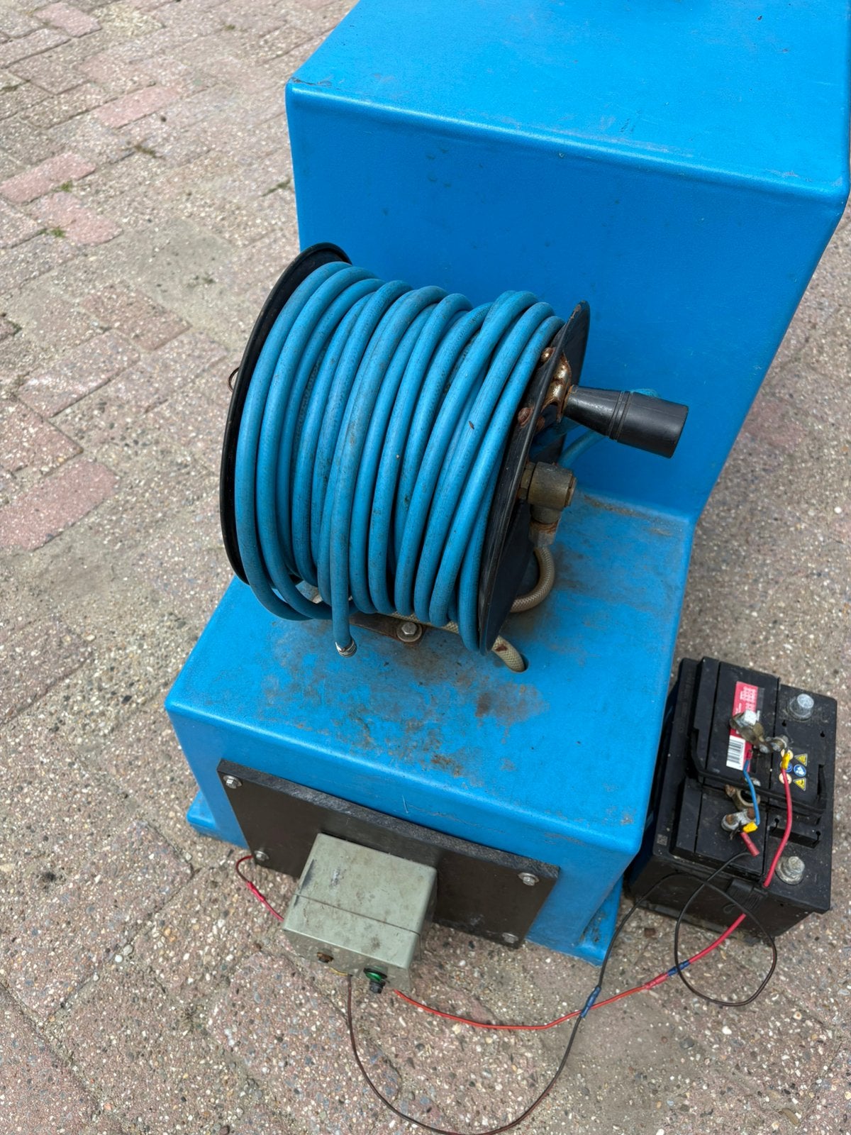 Osmose telewash systeem, Ophalen, Gebruikt