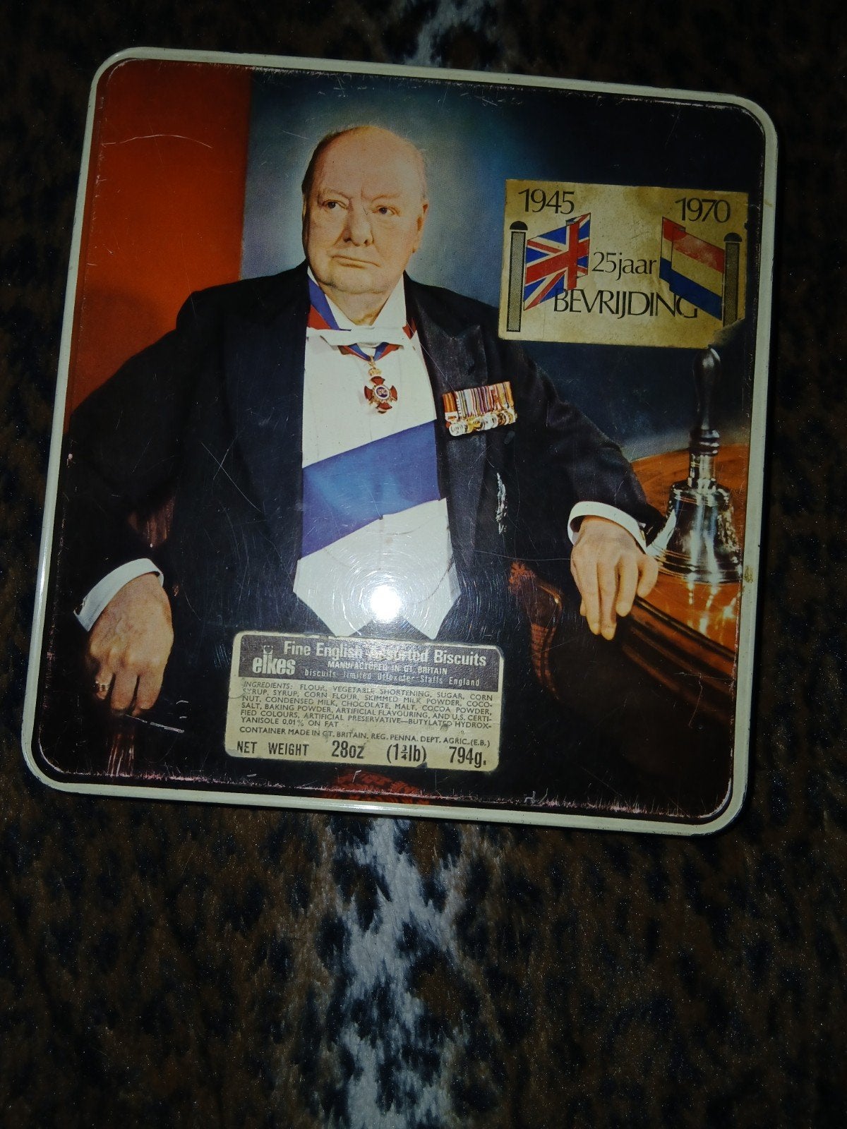 Winston Churchill blik, Ophalen, Overige