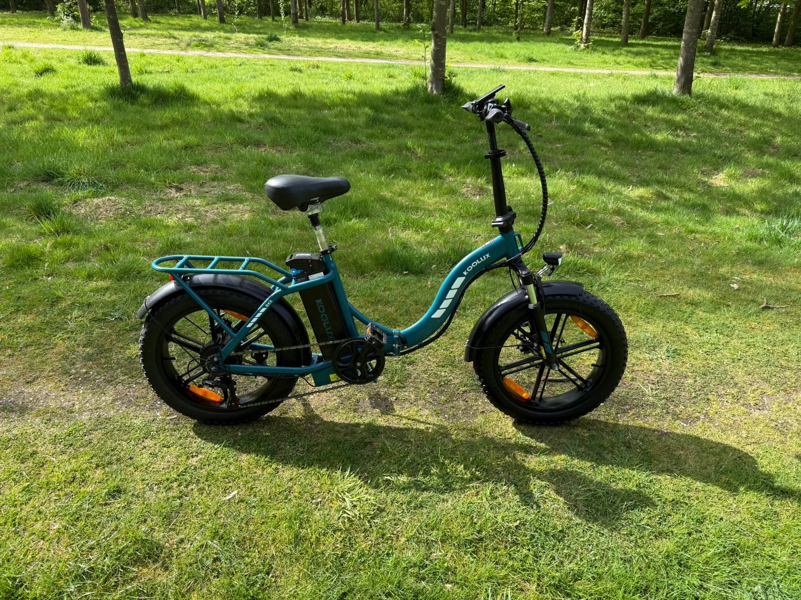 Elektrische vouwfiets Nieuw, Ophalen, 20 inch of meer, Versnellingen, Zo goed als nieuw