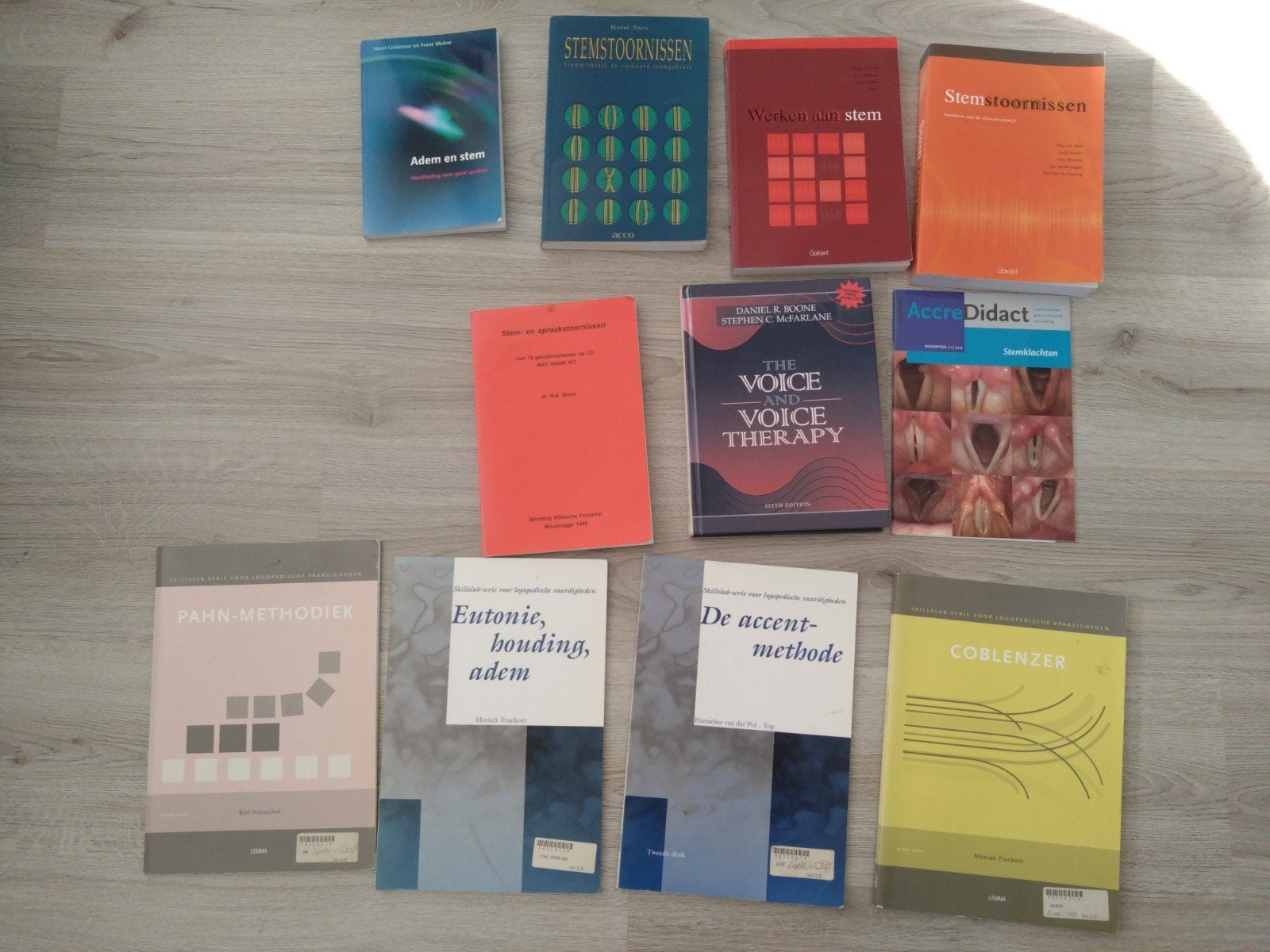 GRATIS Logopedie boeken - Taal, Spraak, Stem, Adem, Ontsp, Ophalen, Gamma, Zo goed als nieuw, HBO