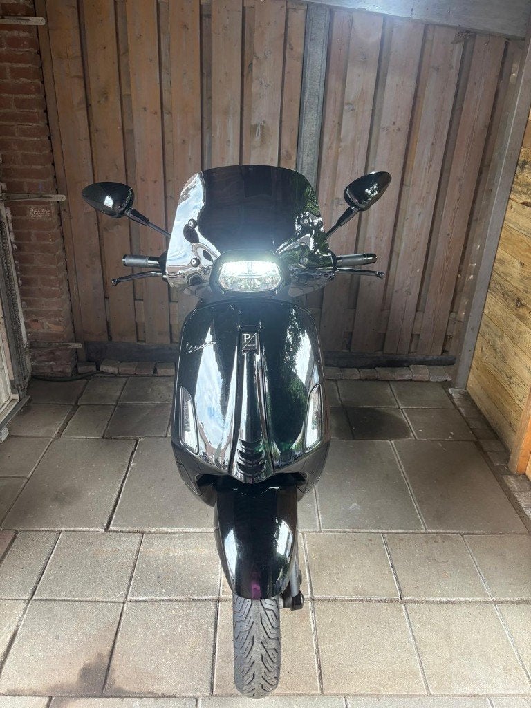 Vespa Sprint 2020 zwart – 29.500 km – Malossi – alarm –, Ophalen, Gebruikt, Maximaal 45 km/u, Vespa S