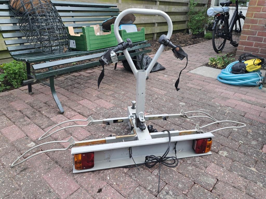 Fietsdrager 2 fietsen, Auto diversen, Fietsendragers, Ophalen, 2 fietsen, Gebruikt, Trekhaakdrager
