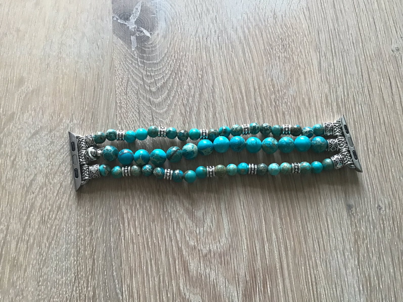 Horloge bandje voor de apple watch 38-41 mm, Ophalen of Verzenden, Nieuw, Blauw, IOS