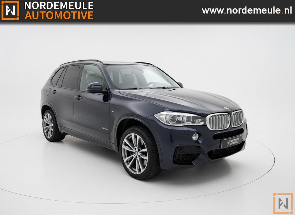 Bmw X5 XDRIVE50I HIGH EX.7P M Sport, Xenon, Pano x2, Leder, Auto's, BMW, Bedrijf, X5, 4x4, ABS, Airbags, Airconditioning, Bluetooth