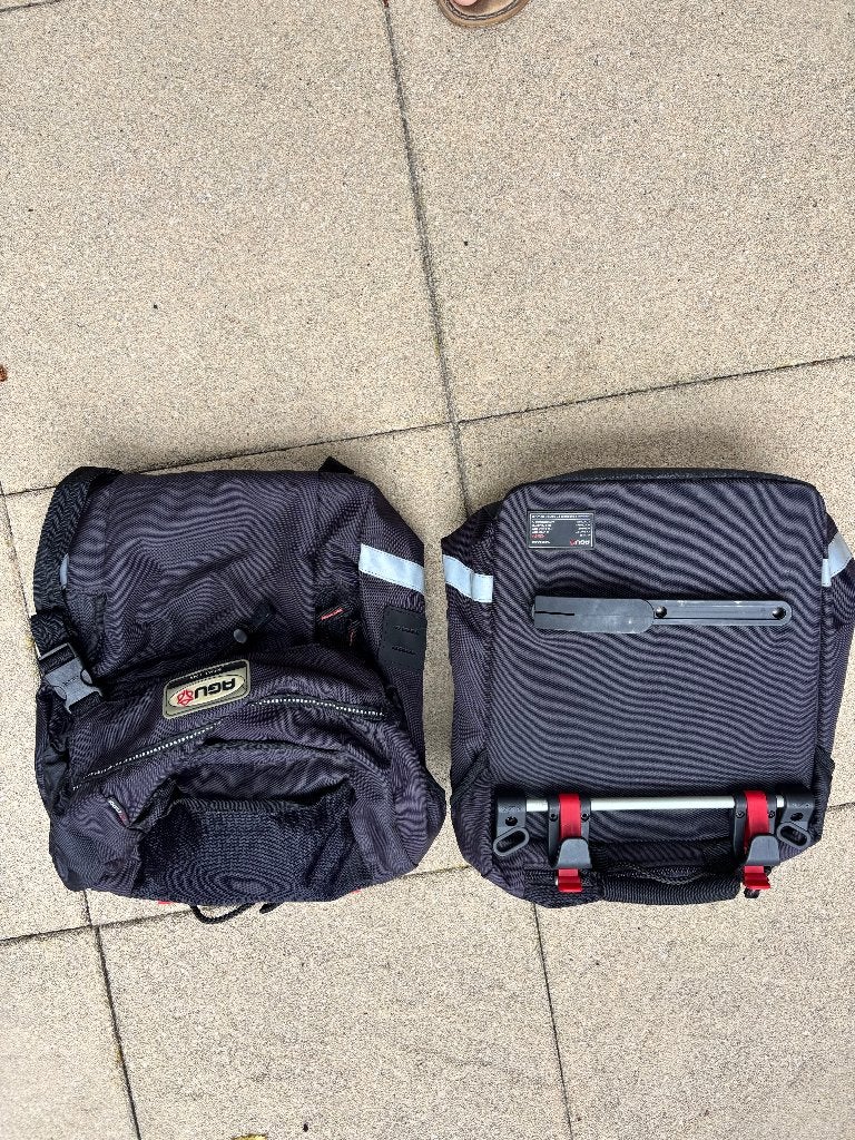 AGU Yamaska 485 KF Fietstassen - klein formaat, Fietsen en Brommers, Fietsaccessoires | Fietstassen, Ophalen, Gebruikt, AGU