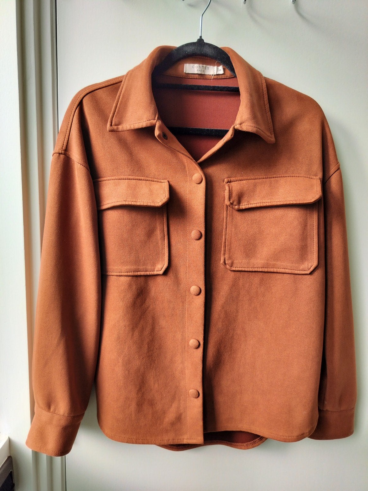 Costes Basic Overshirt - Maat XS, Costes Basic, Oranje, Ophalen of Verzenden, Zo goed als nieuw