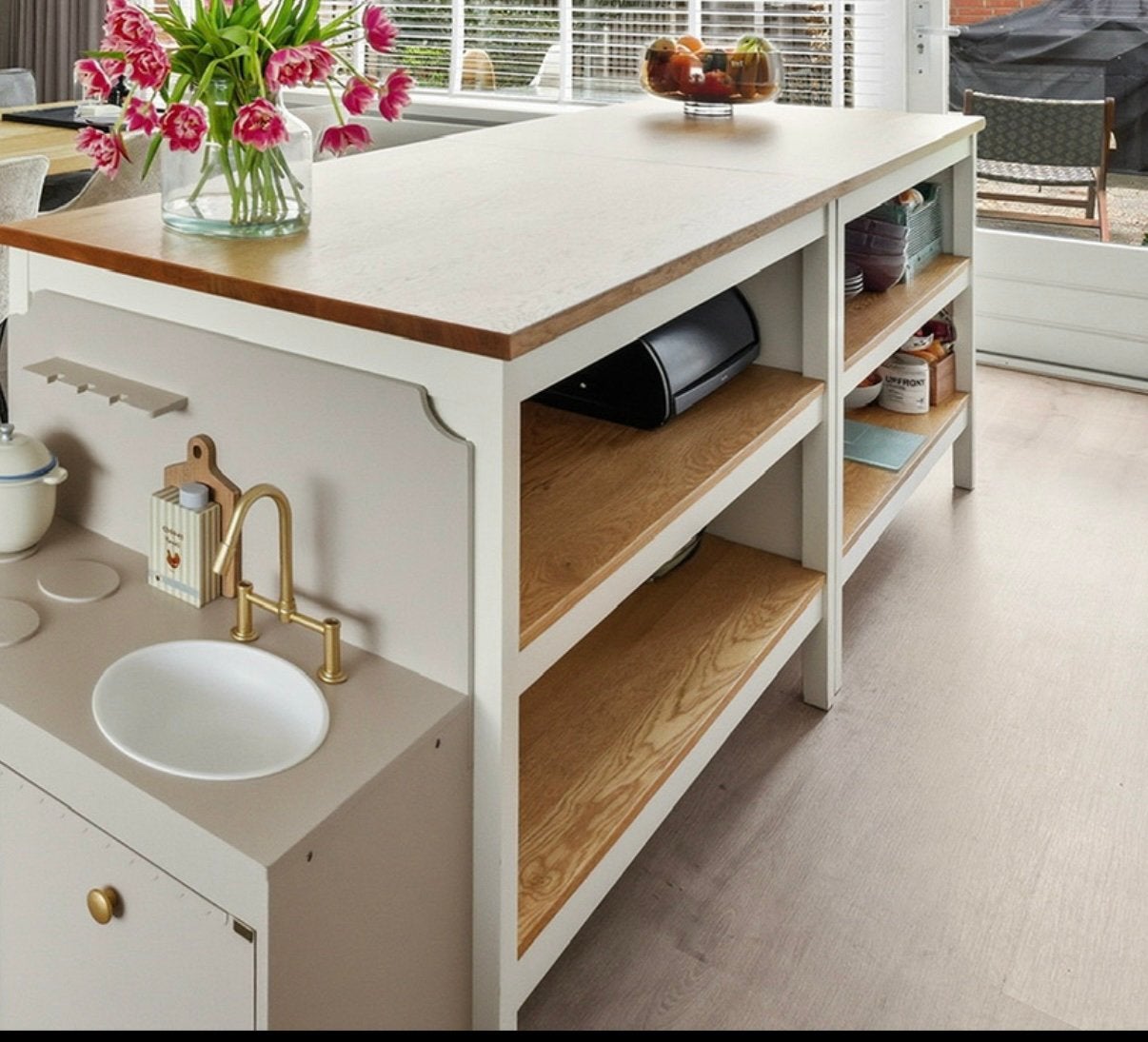 Ikea tornviken keukeneiland (1 stuks), Huis en Inrichting, Keuken | Keukenelementen, Ophalen, 50 tot 100 cm, Zo goed als nieuw